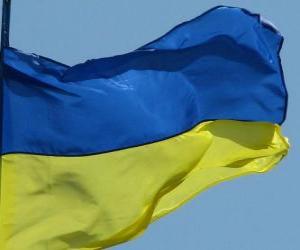 yapboz Ukrayna bayrağı